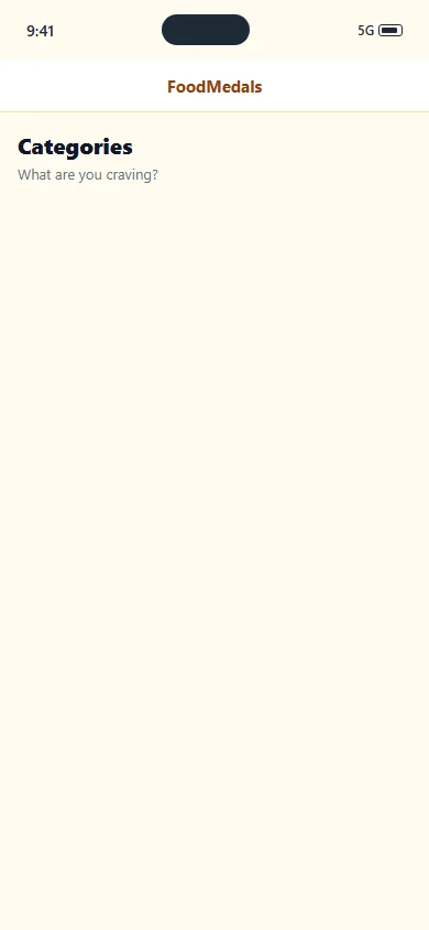 Browse Categories demo